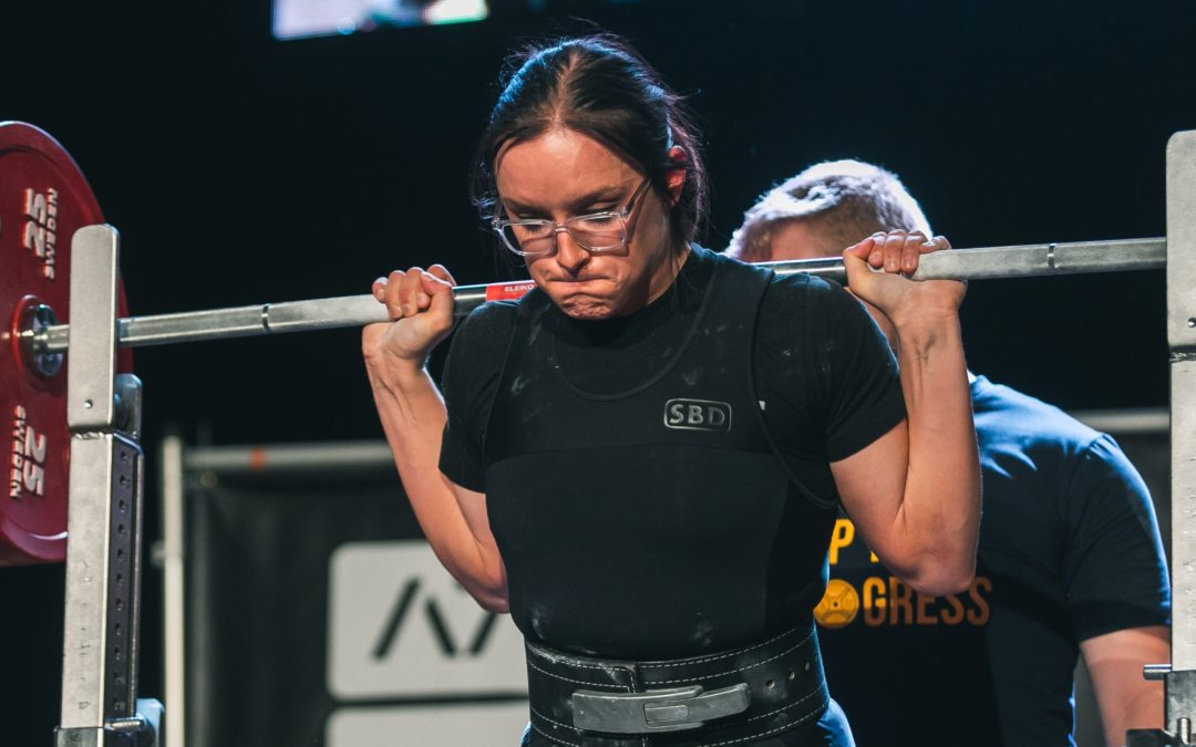 Just three years into powerlifting, Brook McCluskey lifts big