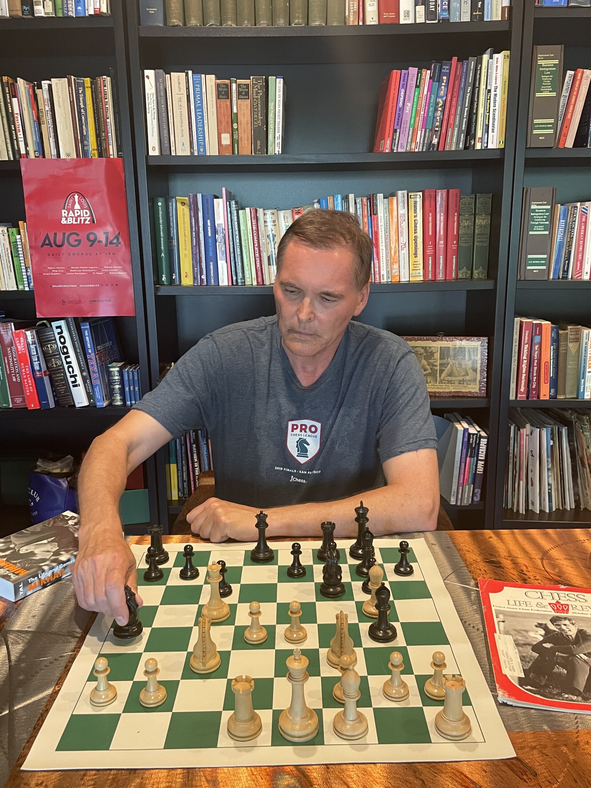 Senior Master Chess Player Returns To Lincoln For Cornhusker State